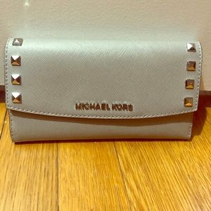 Michael Kors leather wallet/wristlet